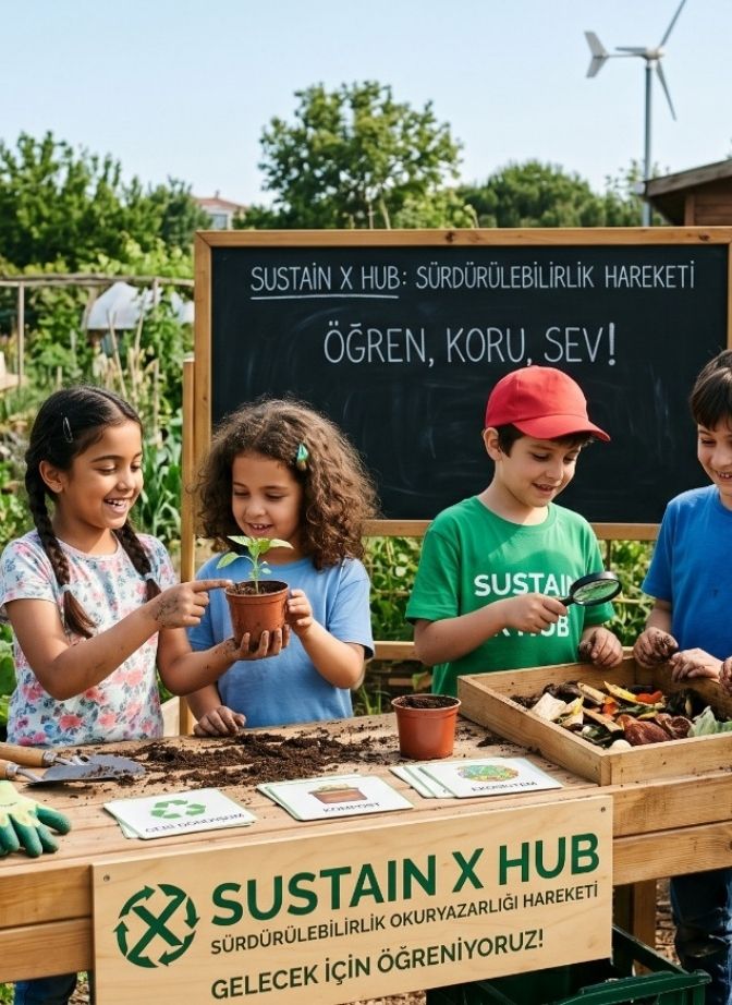 SustainXHub - Sürdürülebilirlik ve Ekoloji Eğitimi